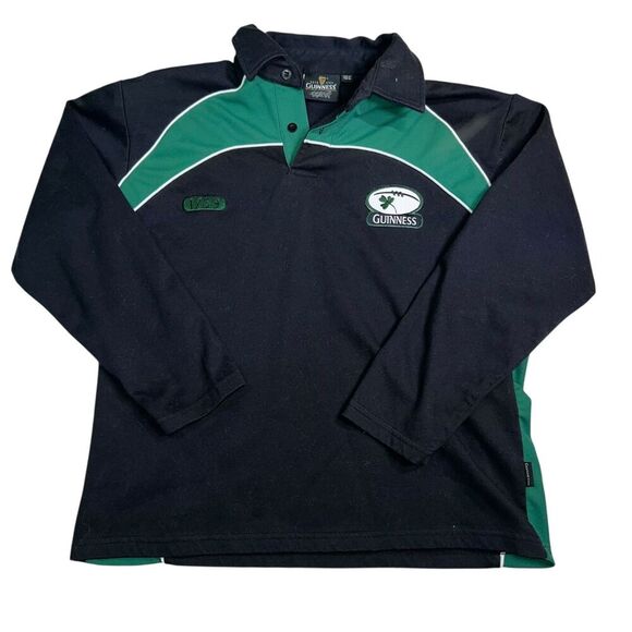 Guinness Women's Size 12 1759 Rugby Polo Shirt Official Embroidered Logo - Picture 1 of 9